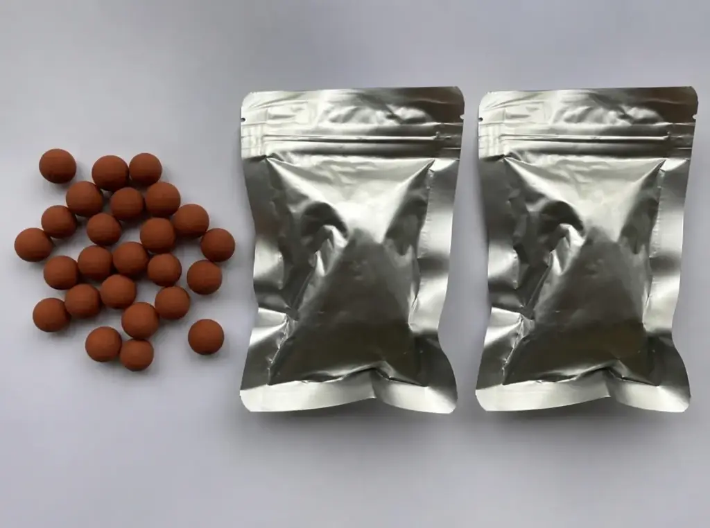 Qelby ceramic balls, 15mm, 2 x 100g aluminium bags