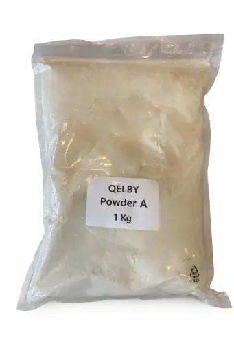 [QPowA1] Qelby Powder A voor Verf/Bouwmaterialen - 1kg ziplock bag