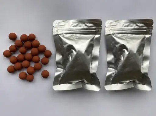 [Qelby2x100gr] Qelby ceramic balls, 15mm, 2 x 100g aluminium bags